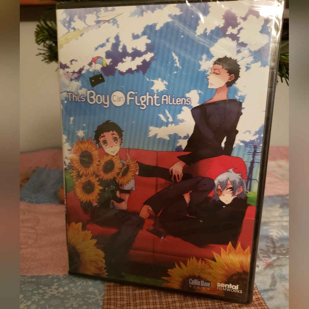 This Boy Can Fight Aliens Anime DVD NWOT